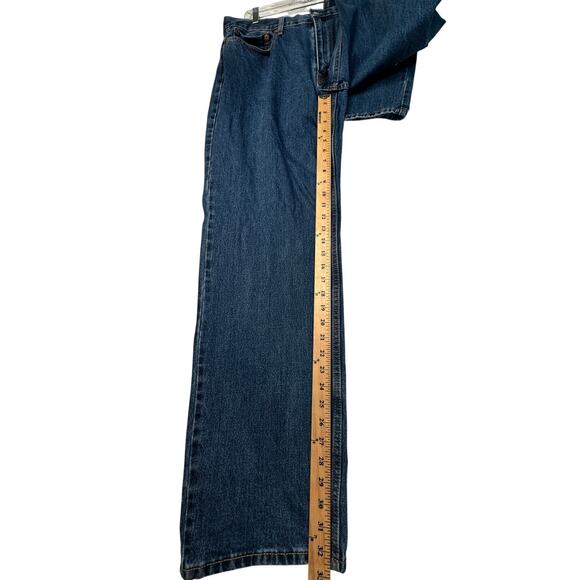 Vintage 90s Levis 505 38x34 Regular Fit Jeans Big&Tall Straight Leg 100% Cotton - Picture 4 of 7